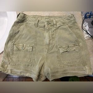 American Eagle Outfitters Olive Jean Shorts